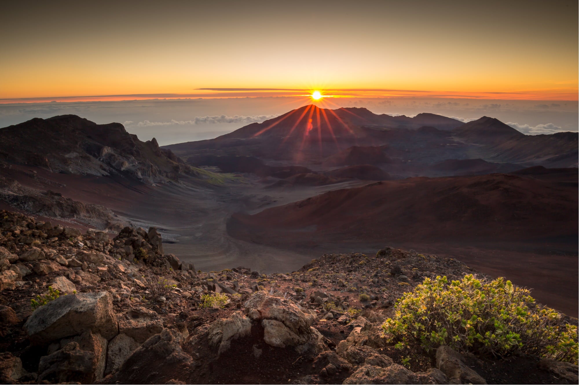 Haleakala Volcano Sunset