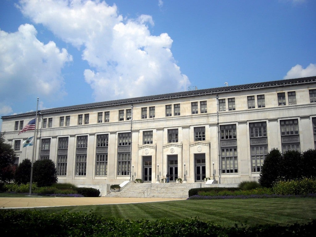 The Department of Interior offices in Washington, D.C.
