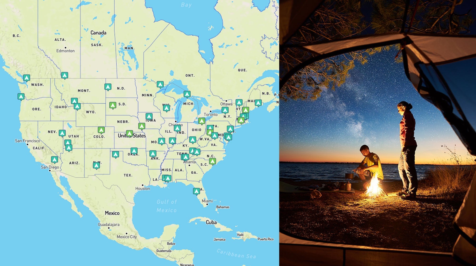 The 50 Best Campgrounds Across The Us According To Campers 2019