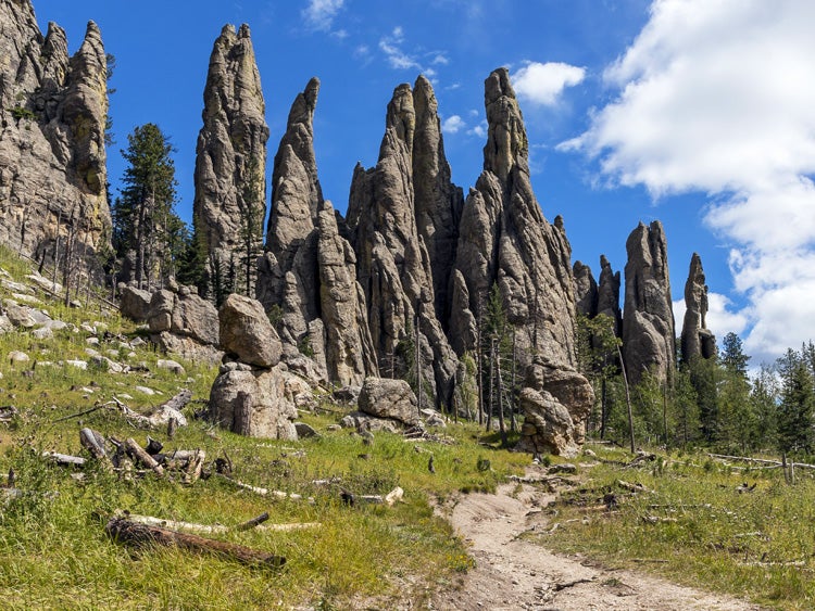 cathedral spires custer state park south dakota