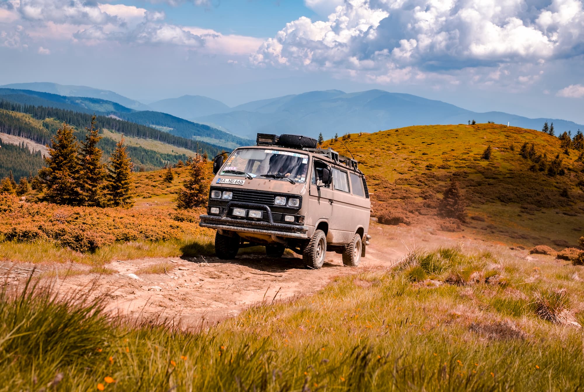 4x4 off road camper van