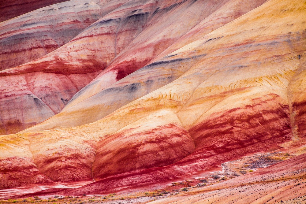 Close-up of colorful rocks 