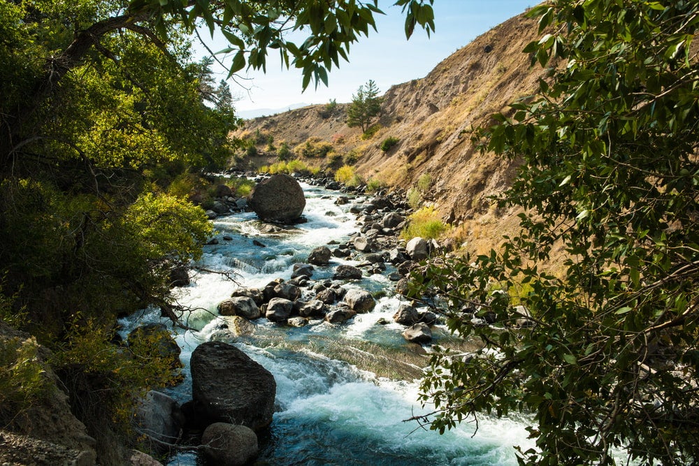 the boiling river flowing through montana