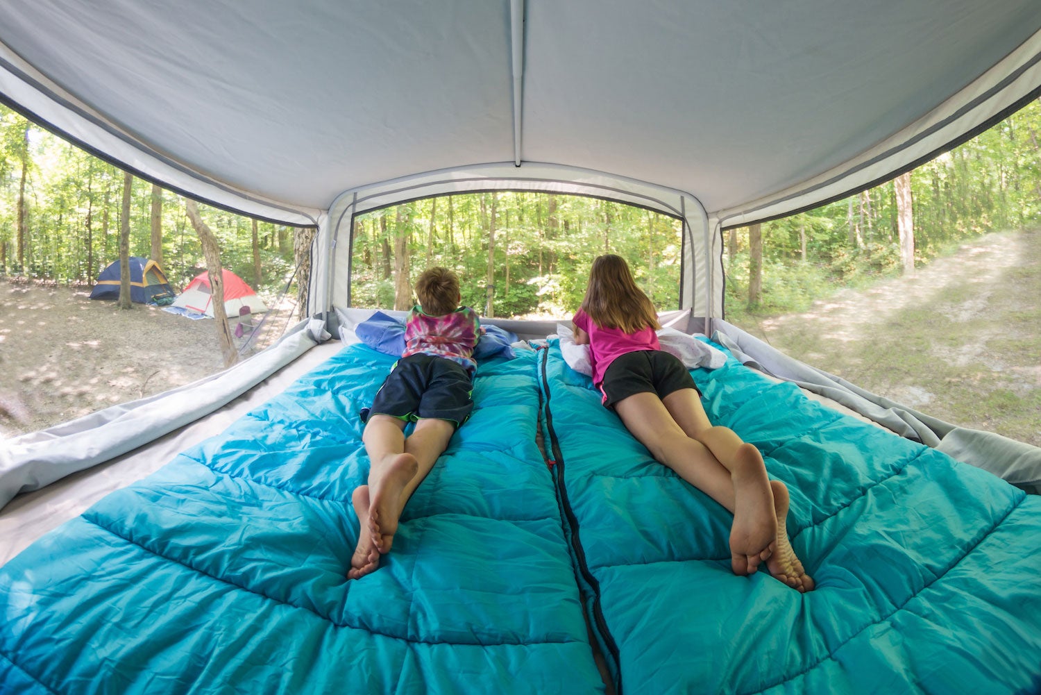 These 7 Pop Up Campers Are Surprisingly, Pop Up Camper King Bed