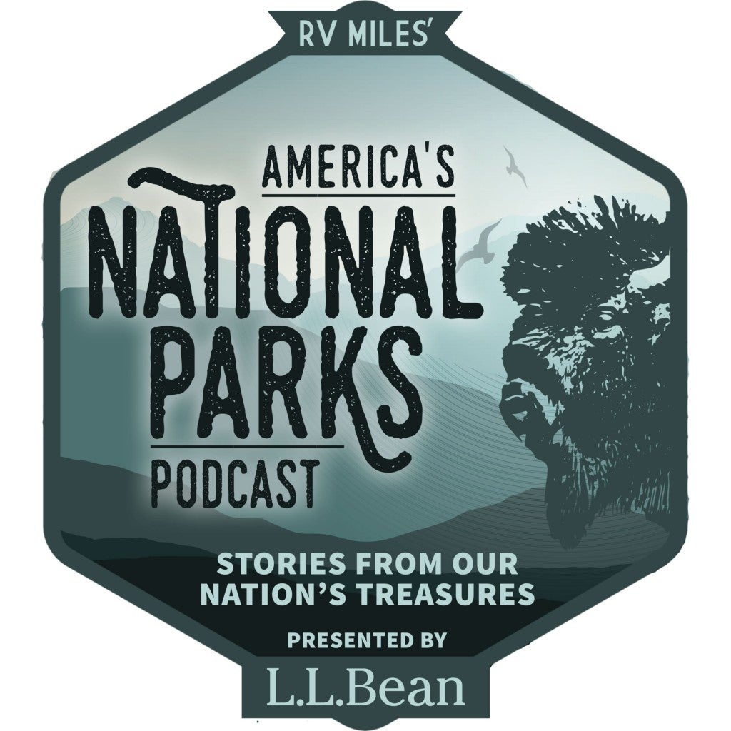 logo image of america's national parks podcast