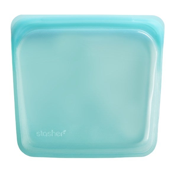 blue silicone square baggie 