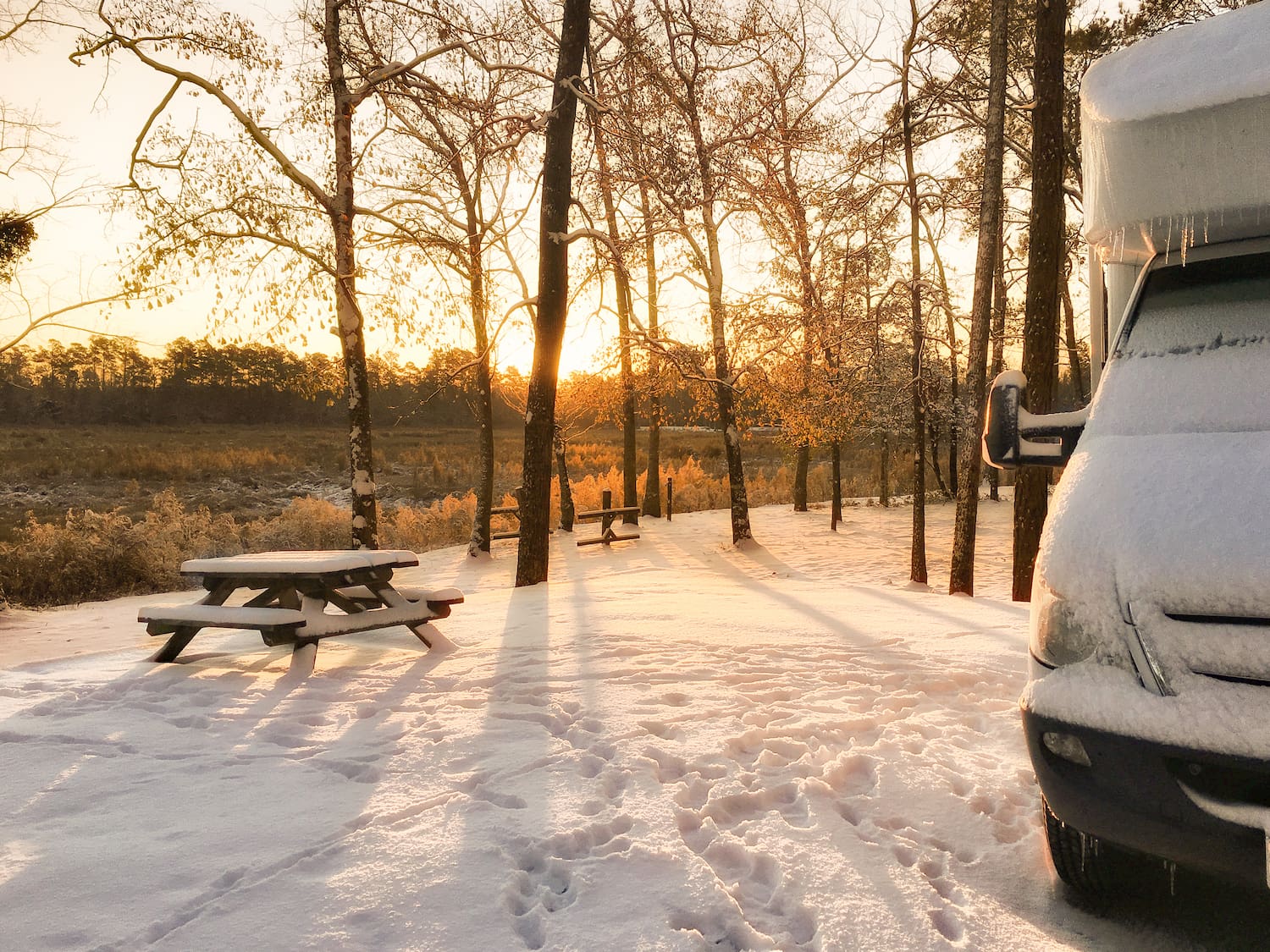 Rv Camping In The Winter Winter RV Camping A Guide For Cold Weather 