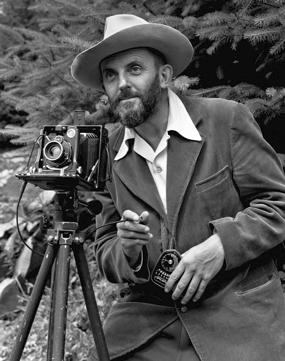 ansel adams and his camera