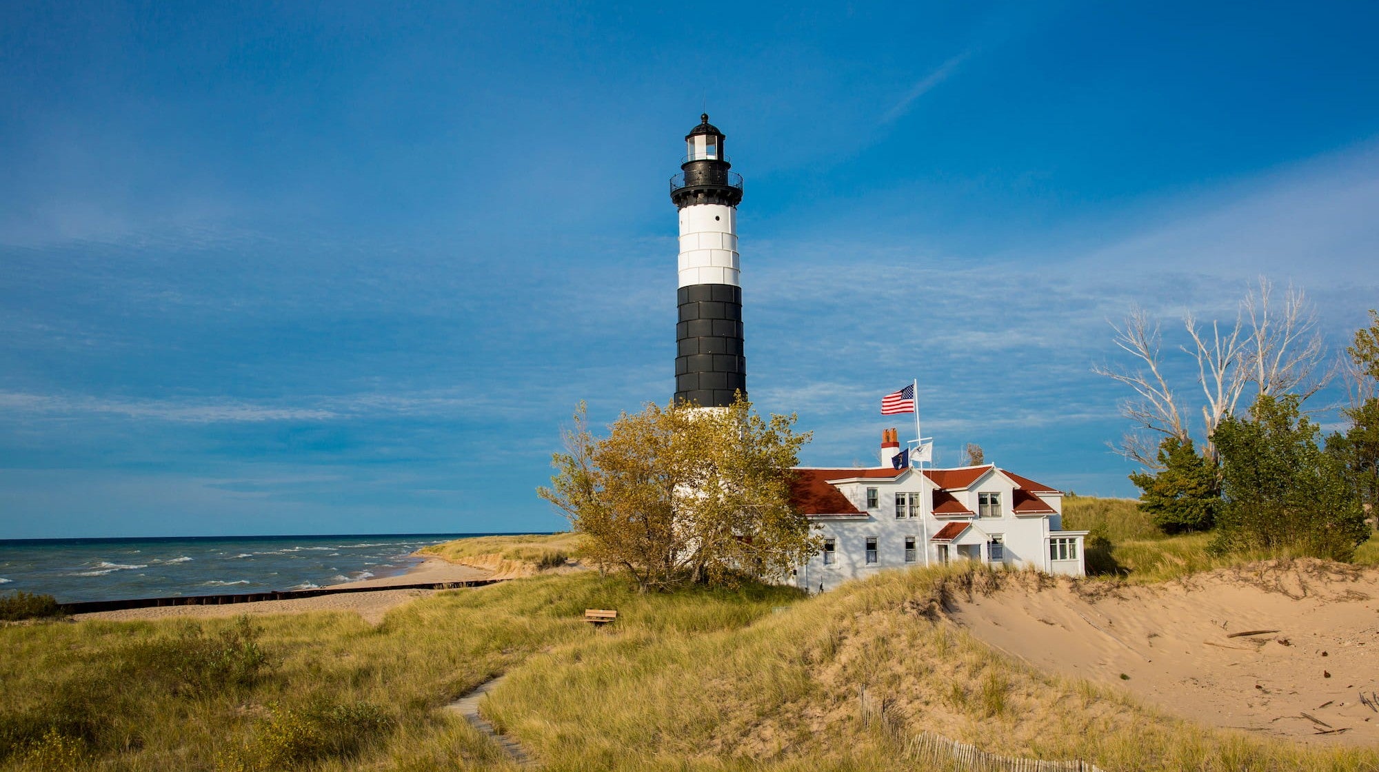 8 Lighthouses In Michigan To See While Coastal Camping