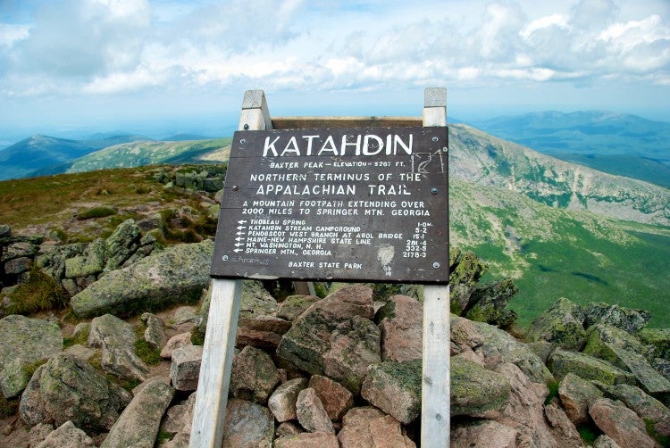 How To Hike Mount Katahdin The AT S Northbound Terminus   Shutterstock 391970530 1 750x502 