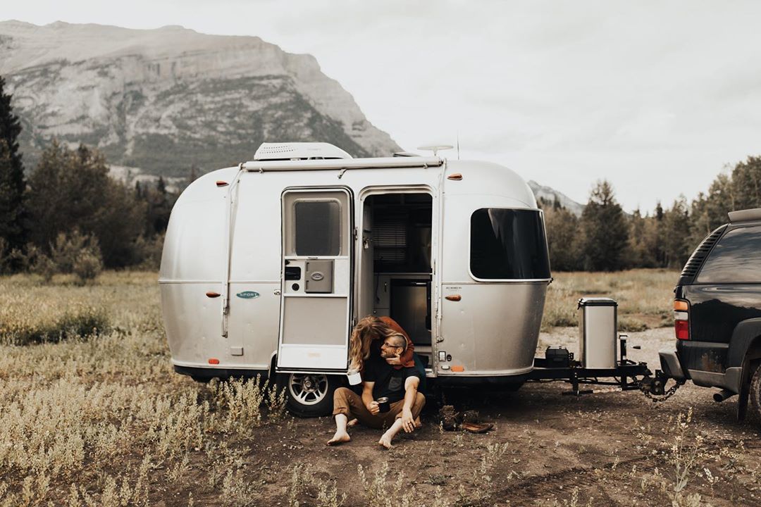 Vintage trailers turn back time for campers in Victoria