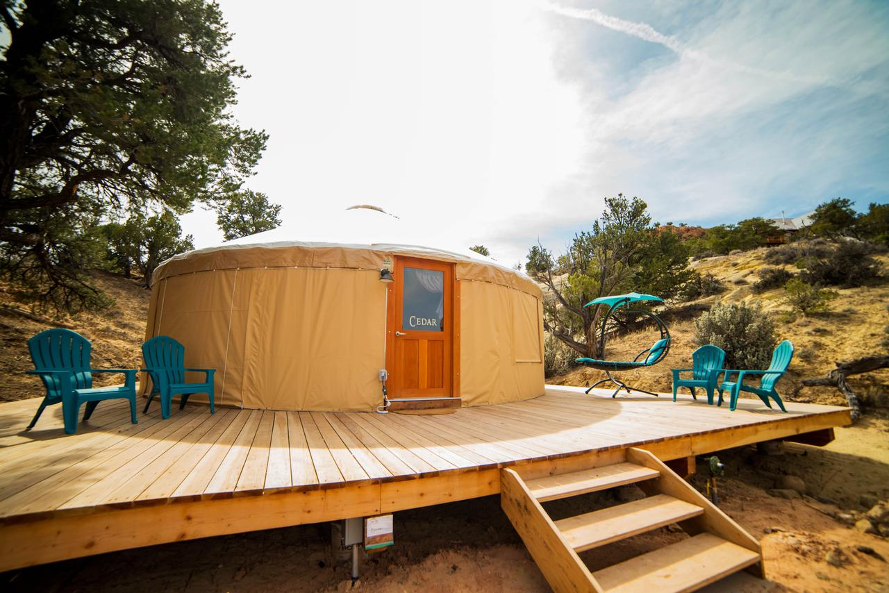 utah glamping at escalante yurts 