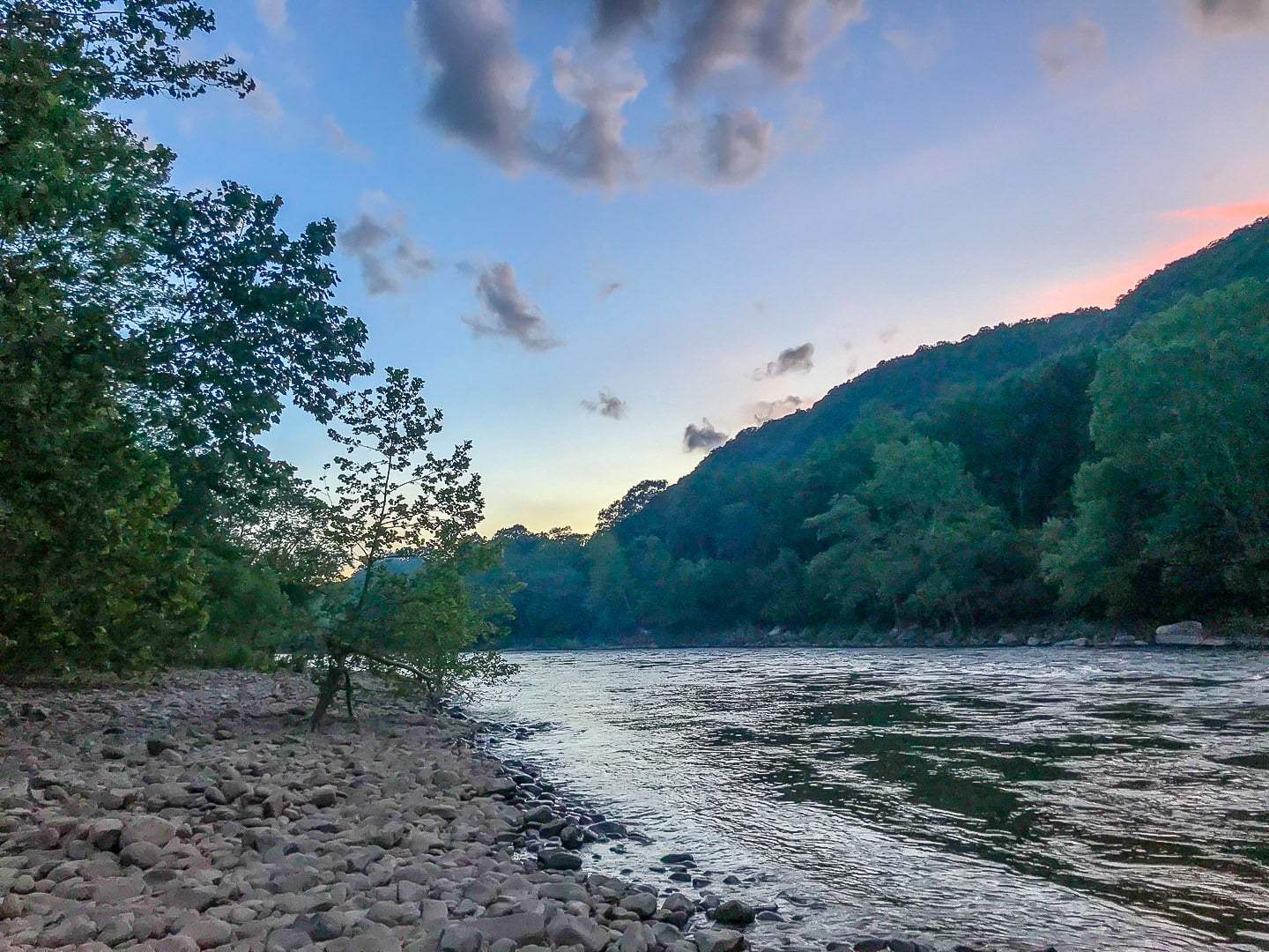 Grandview Sandbar Campground, West Virginia