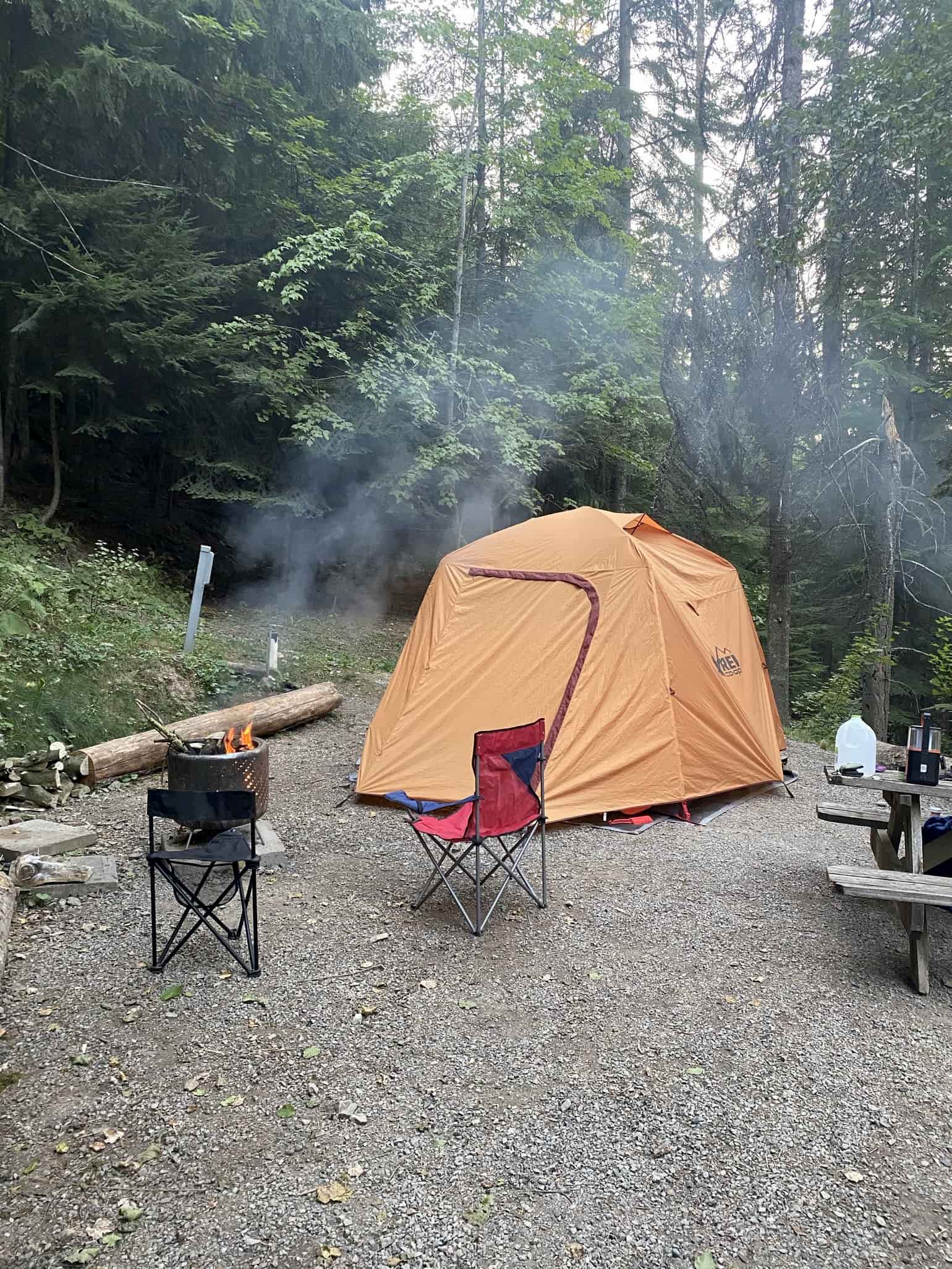 13++ Coeur Dalene Tent Camping