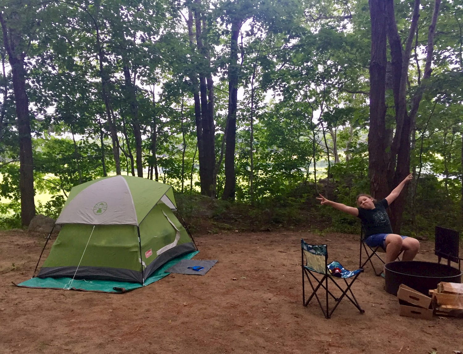 family camping trip near me