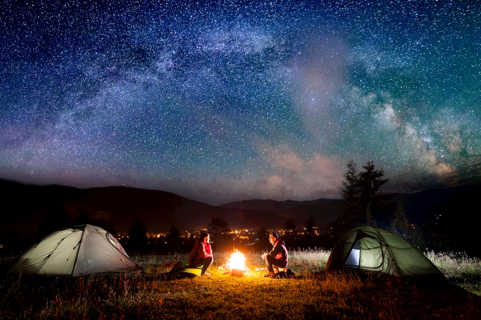 The Darkest Skies In The U S With Camping Nearby