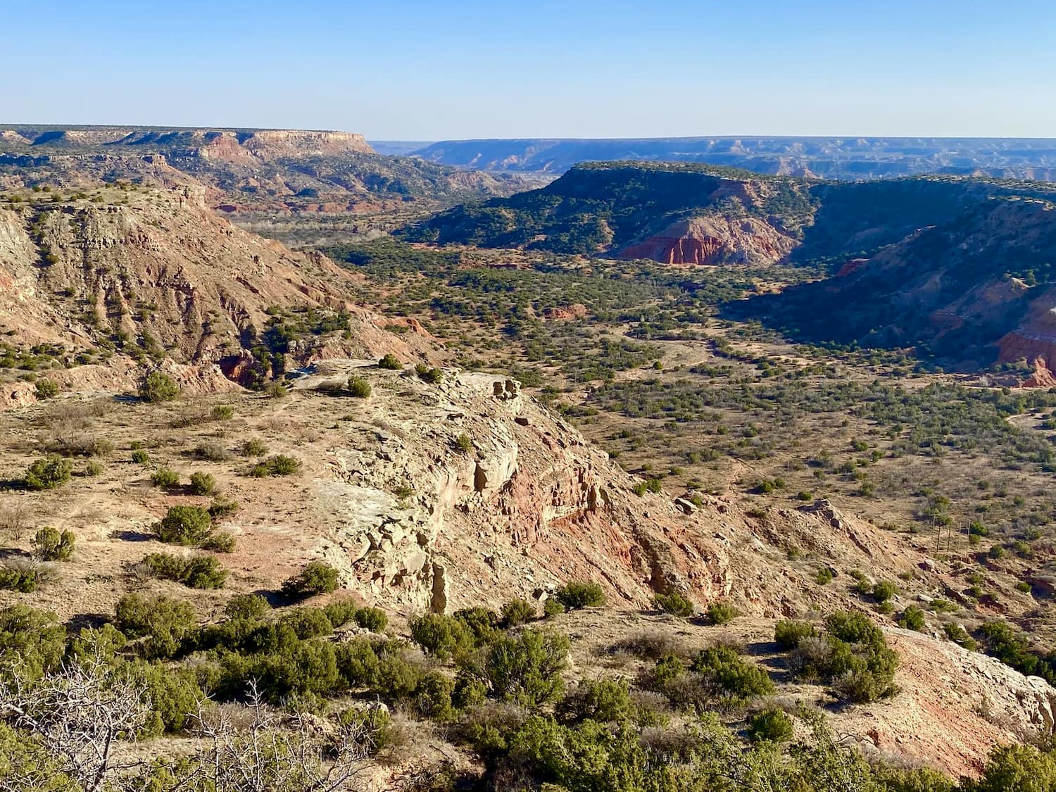 wide view of the canyon