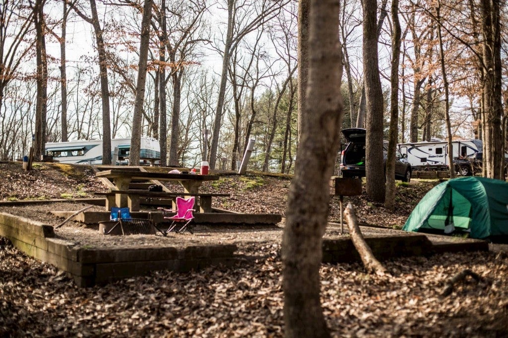 campgrounds in middle tennessee