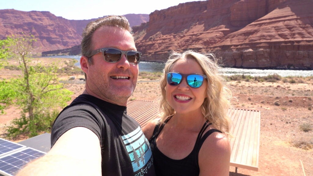 Tom and Cheri of Enjoy The Journey Life in the desert.