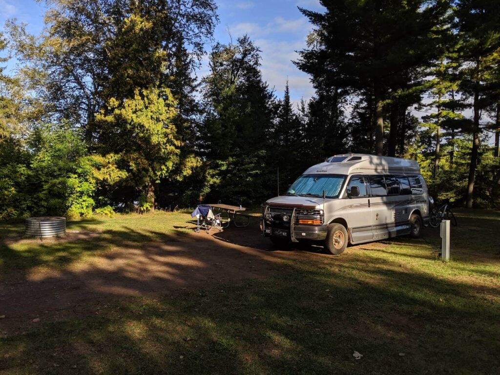 Camping on Lake Superior Michigan's Upper Peninsula at Its Finest
