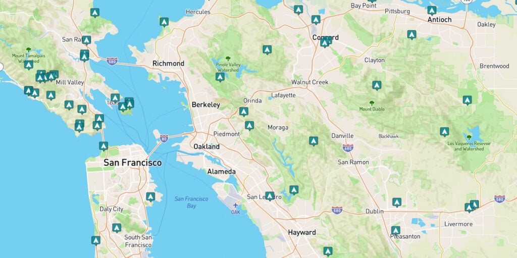 6 Oakland Camping Spots to Escape the City