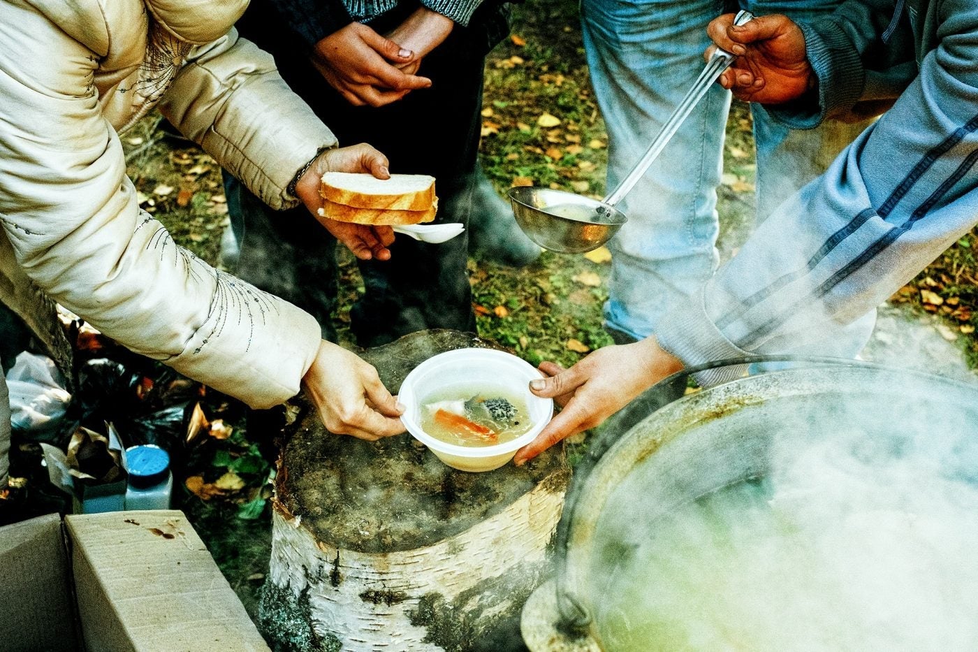 Fall camping recipes to cook at the campsite for a halloween feast.