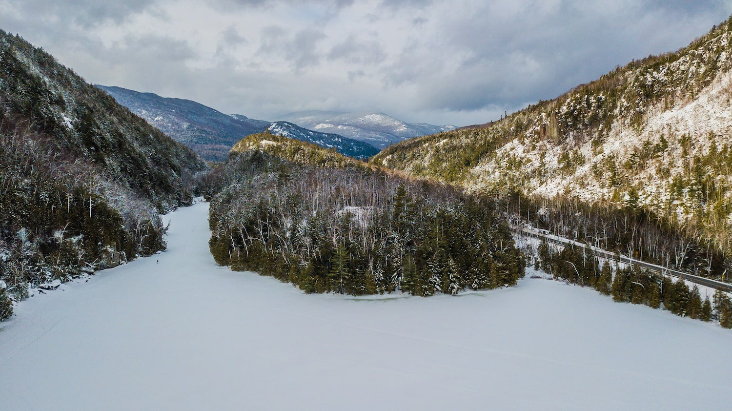 Adirondack Park snow camping