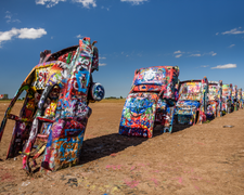 Route 66 Road Trip Segment: Oklahoma City, OK to Amarillo, TX